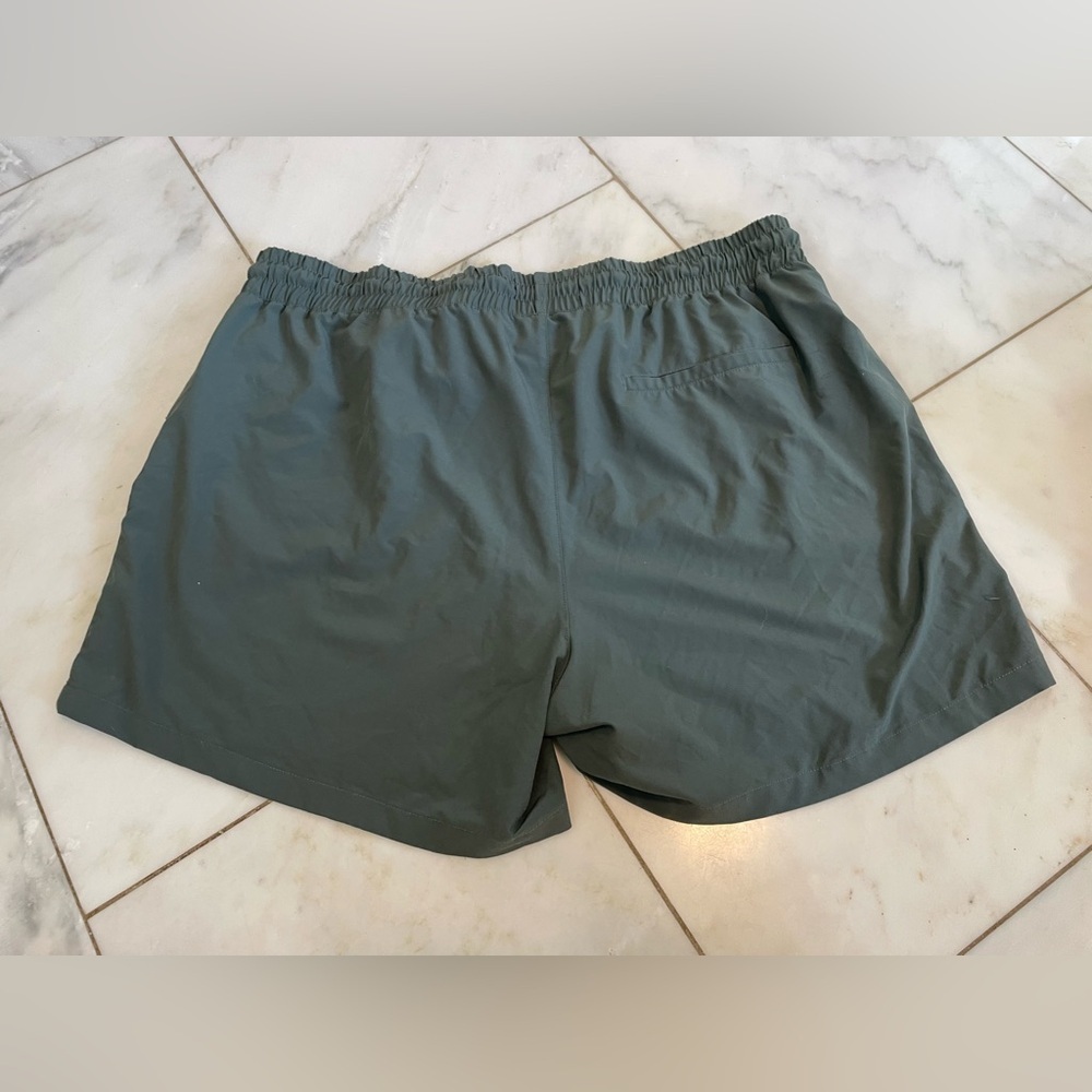 Helly Hansen, Men XL gray green 5” drawstring elastic waist comfort active short - Picture 8 of 8